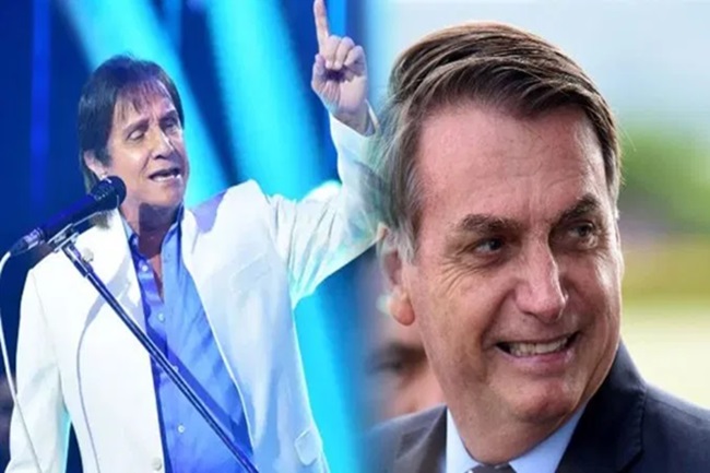 17022020 ROBERTO CARLOS - REI É REI: Roberto Carlos defende Bolsonaro: “Muito bem-intencionado”